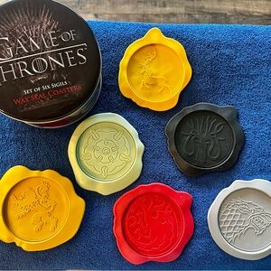 Game of Thrones Wax Seal Coasters Set